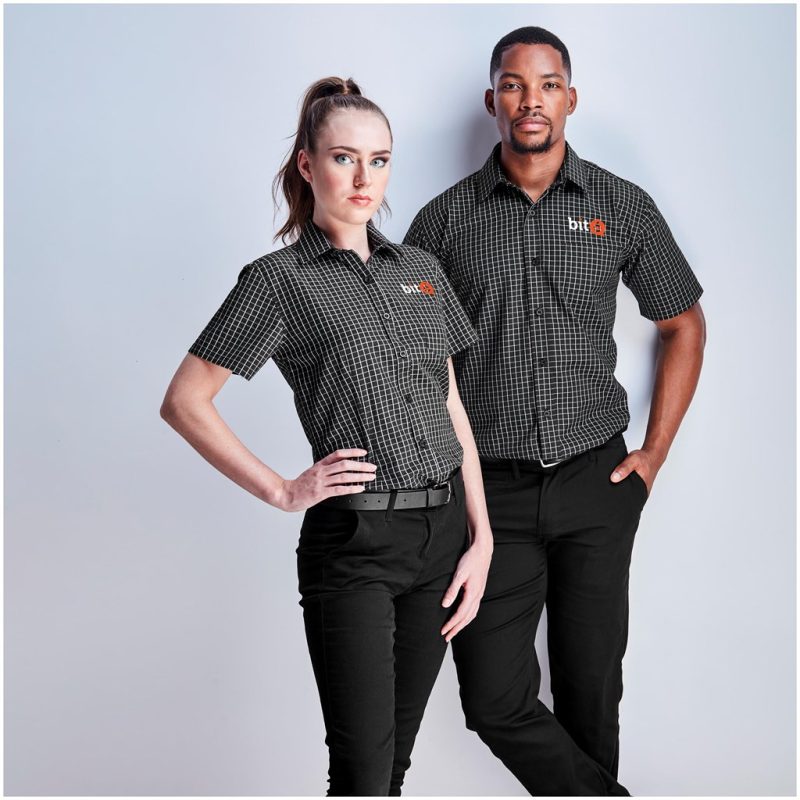 Ladies Short Sleeve Aston Shirt - Image 2